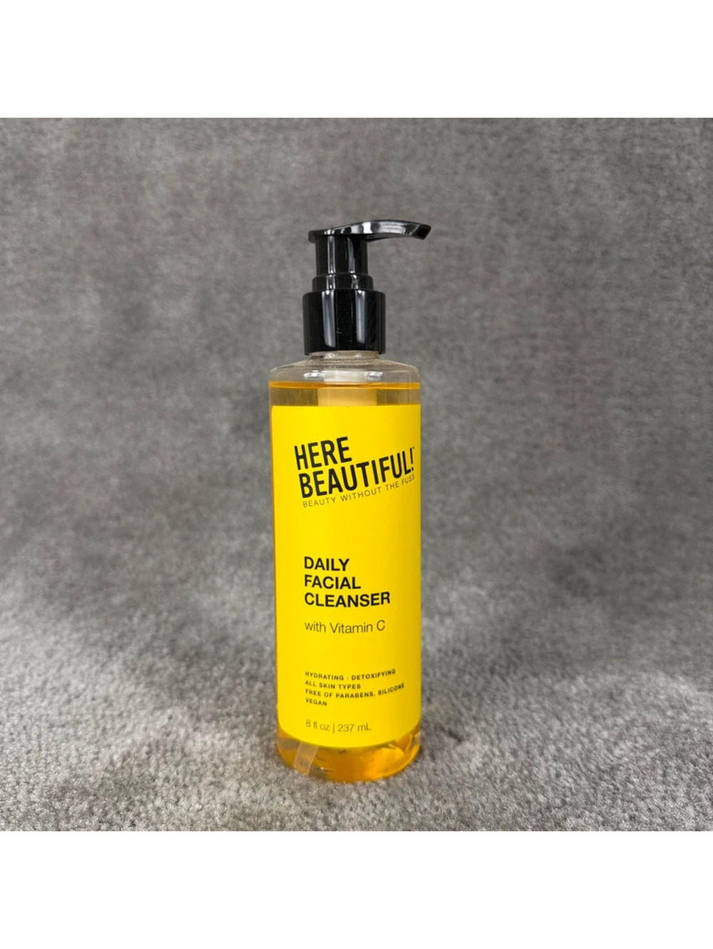 Here Beautiful! Daily Facial Cleanser with Vitamin C